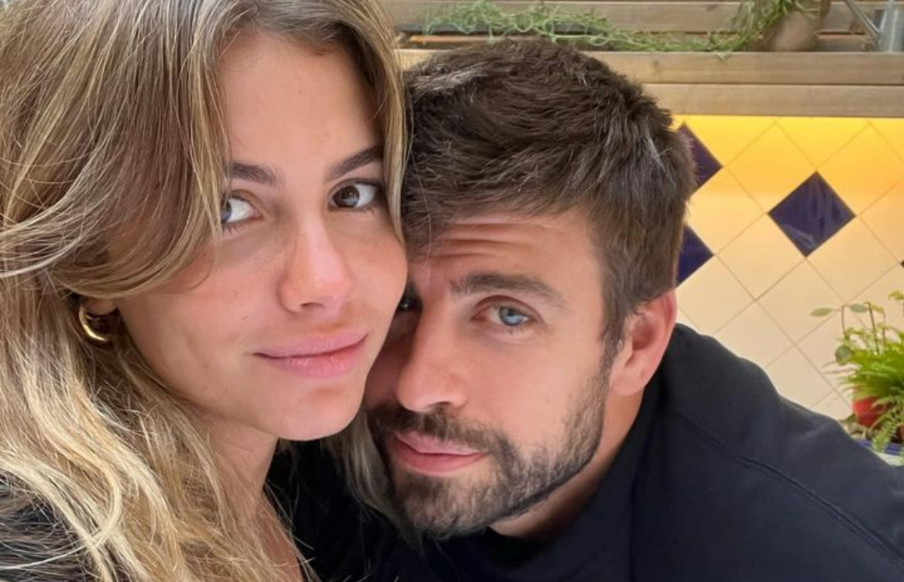 Gerard Piqué y Clara Chía Martí. Foto: Instagram.