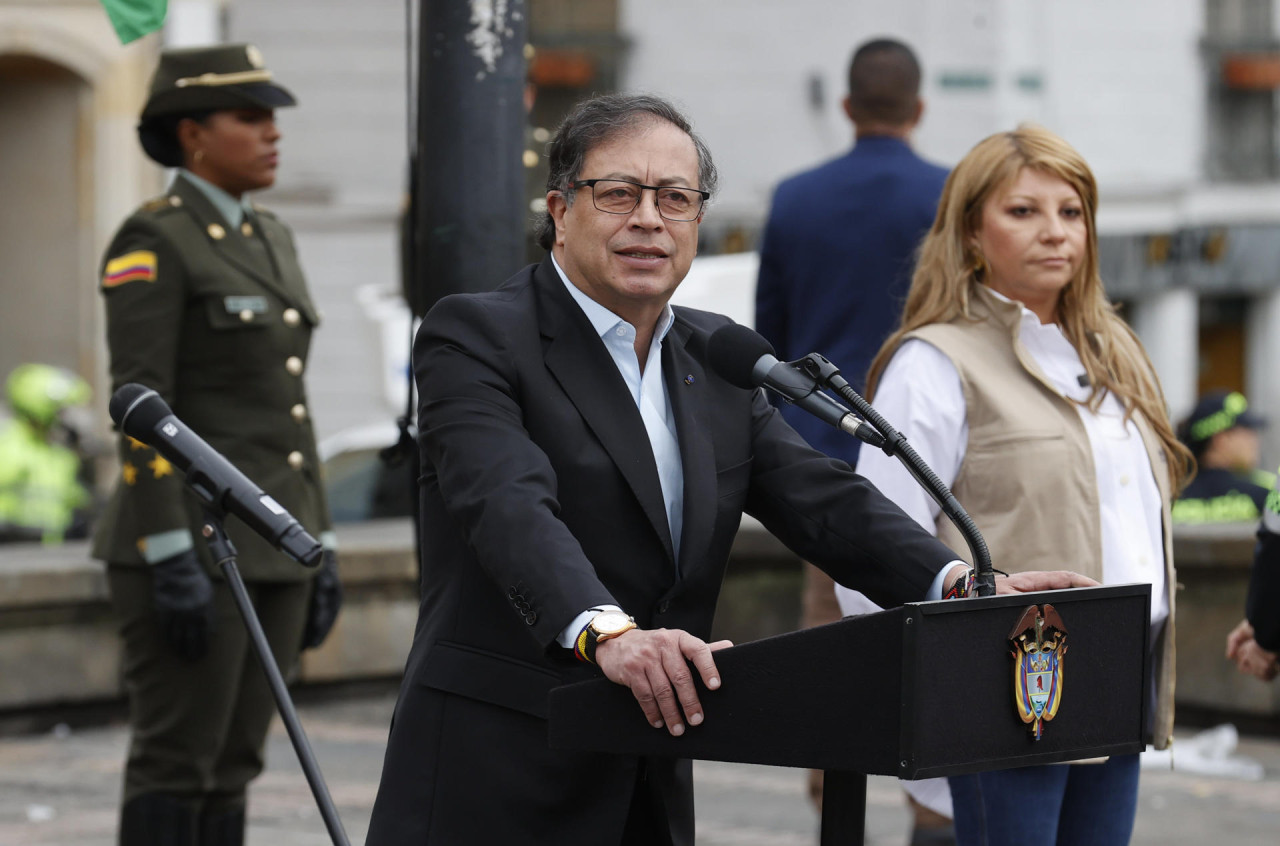 Gustavo Petro, presidente de Colombia. Foto: EFE.