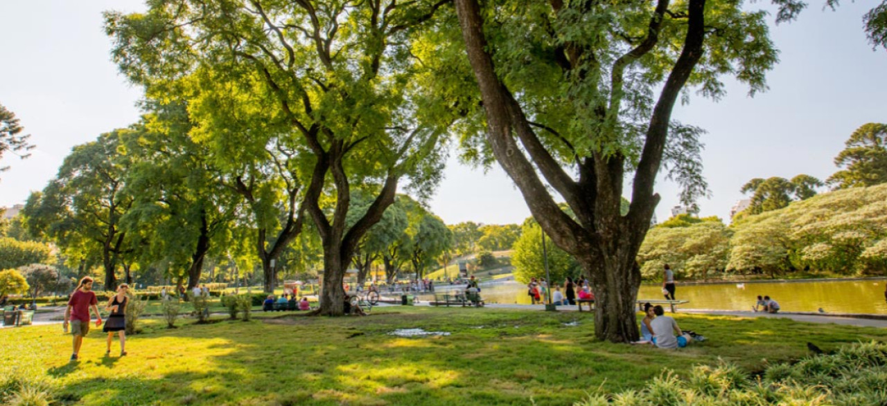 Parque Centenario. Foto: Turismo Buenos Aires.