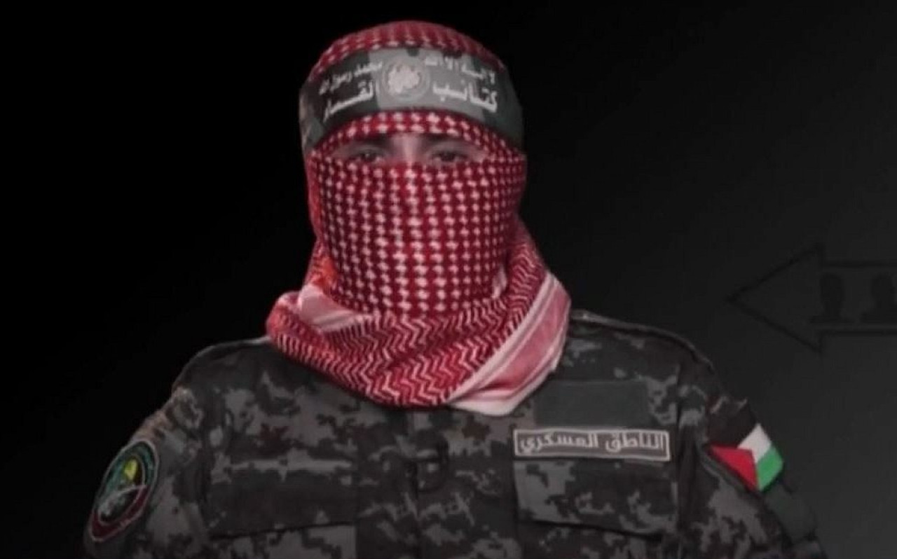 Abu Obeida, portavoz de las Brigadas Ezzedin al Qassam.