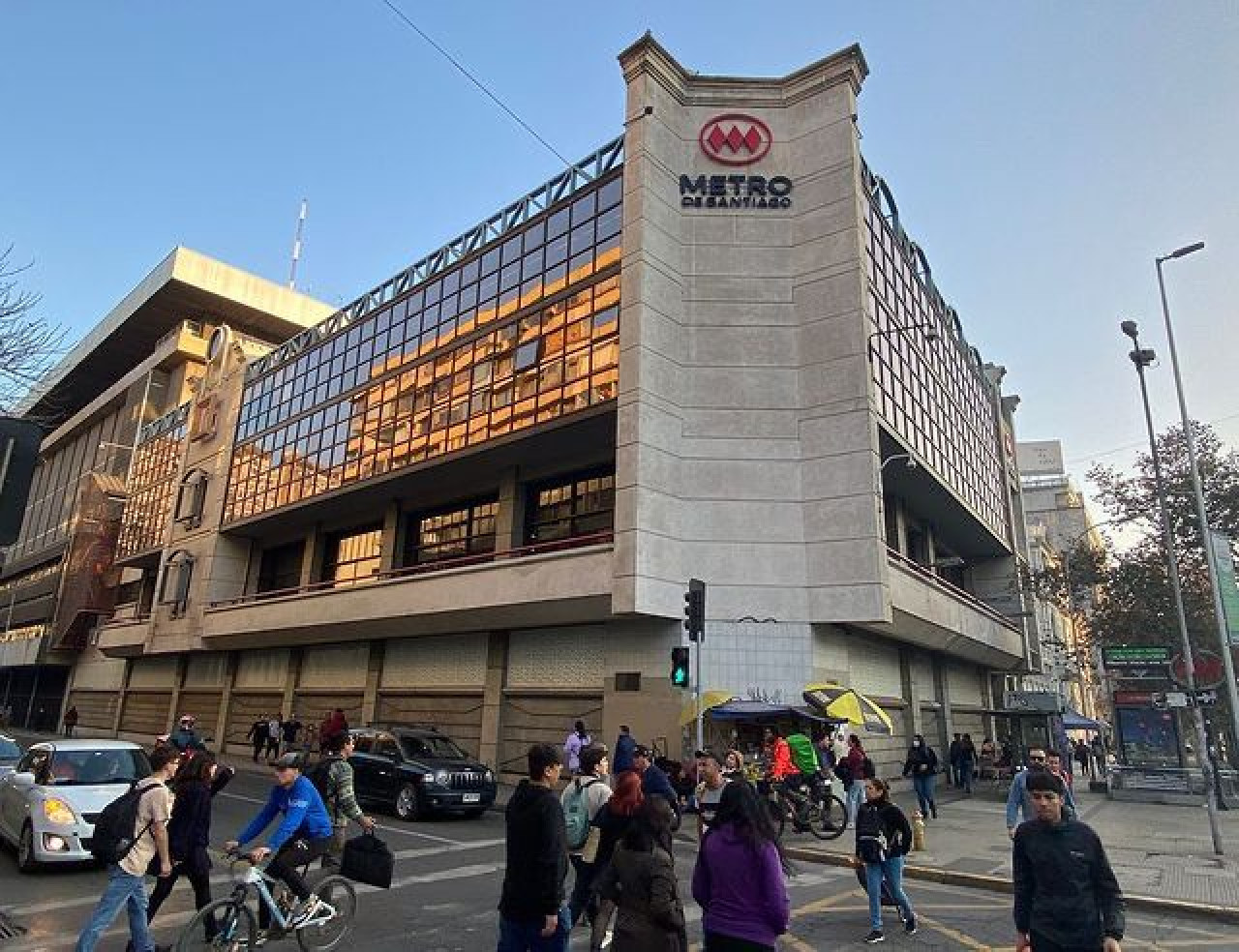 Metro de Santiago. Foto: Twitter/ @metrodesantiago