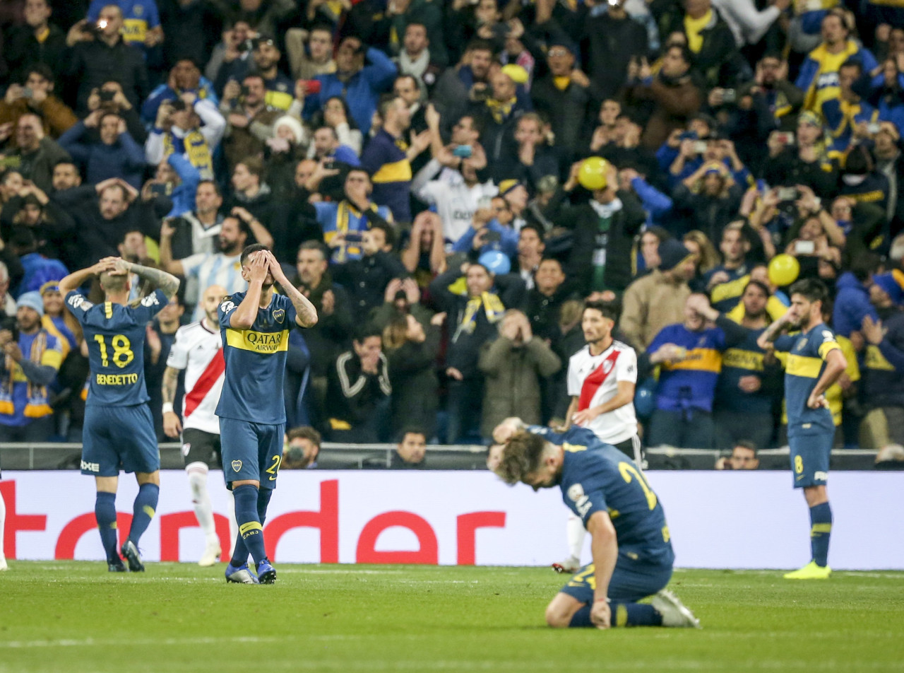 La final de la Copa Libertadores de 2018 se jugó en Madrid. Foto: NA