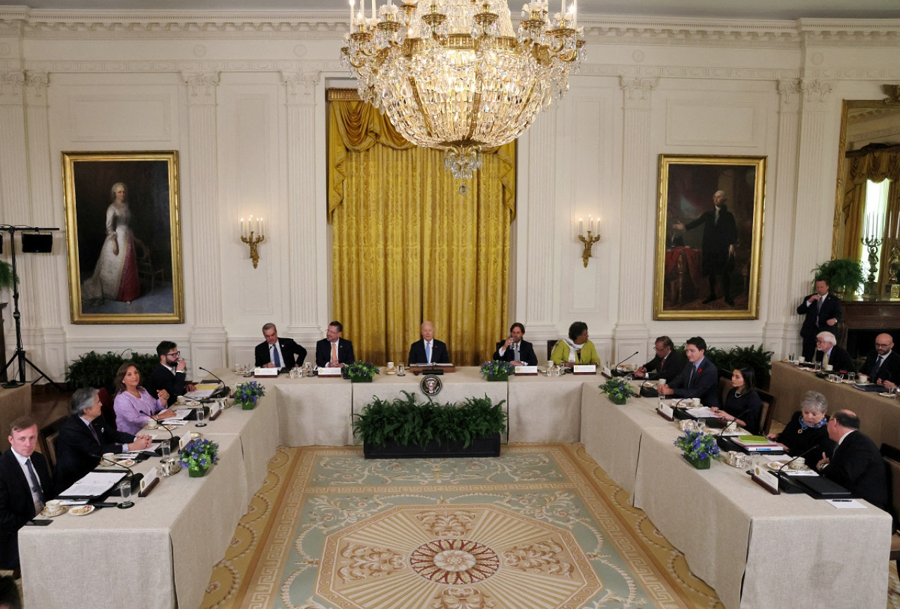 Joe Biden advirtió a América Latino sobre la "trampa de la deuda" china. Foto: Reuters.