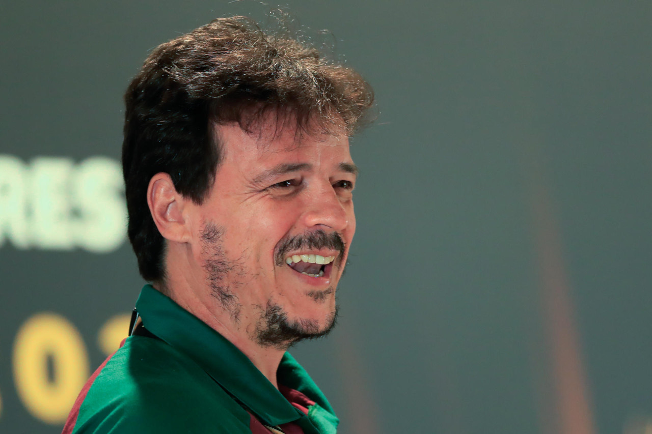 Fernando Diniz, entrenador de Fluminense. Foto: EFE