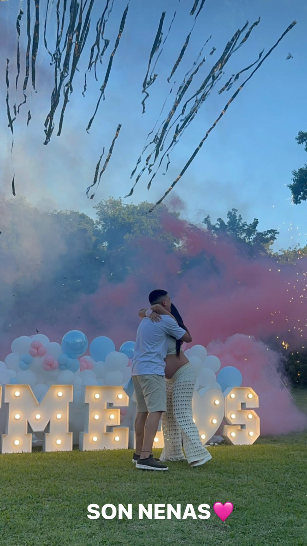 Thiago y Daniela serán papás de nenas. Foto: Instagram