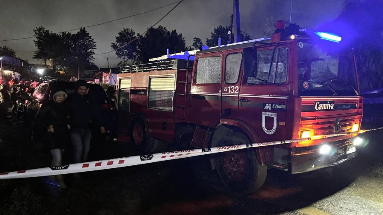 Incendio en Chile. Foto: Télam.