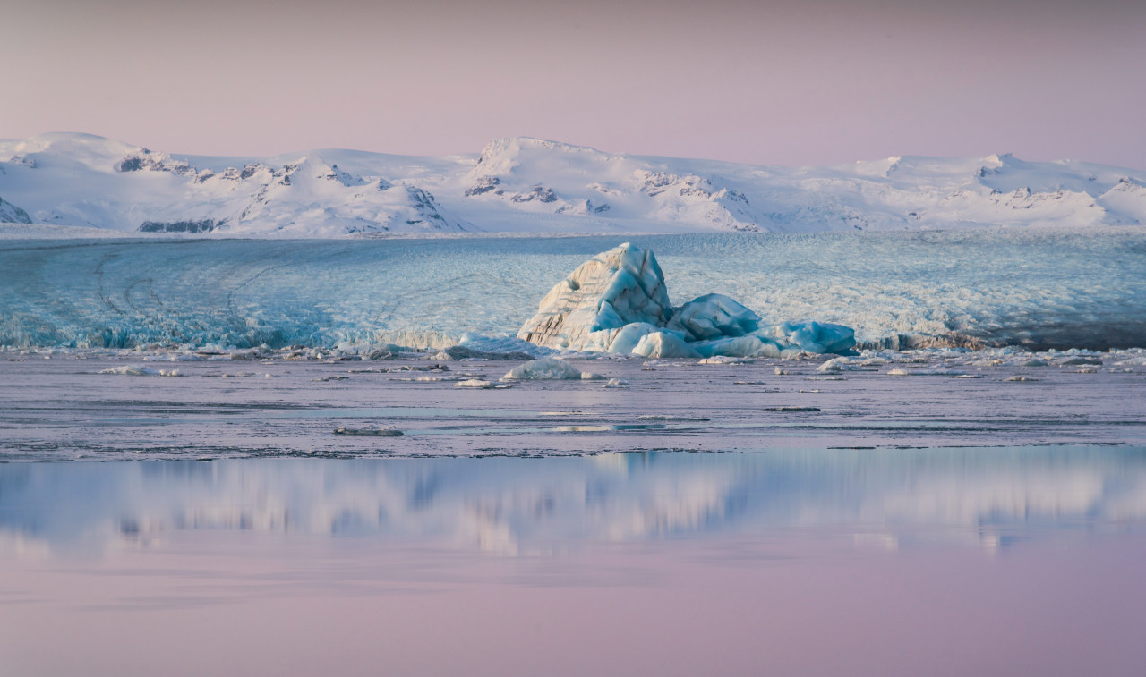 Derretimiento de glaciares. Foto: Unspash