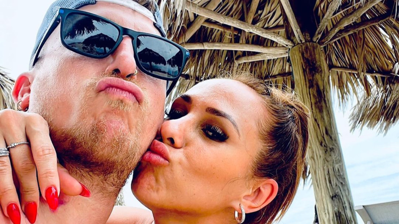 El Polaco y Barby Silenzi.  Foto: Instagram /@elpolaco