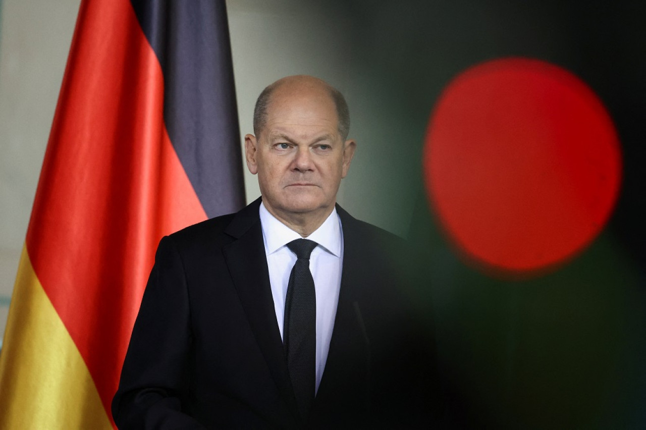 Olaf Scholz, canciller de Alemania. Foto: Reuters.