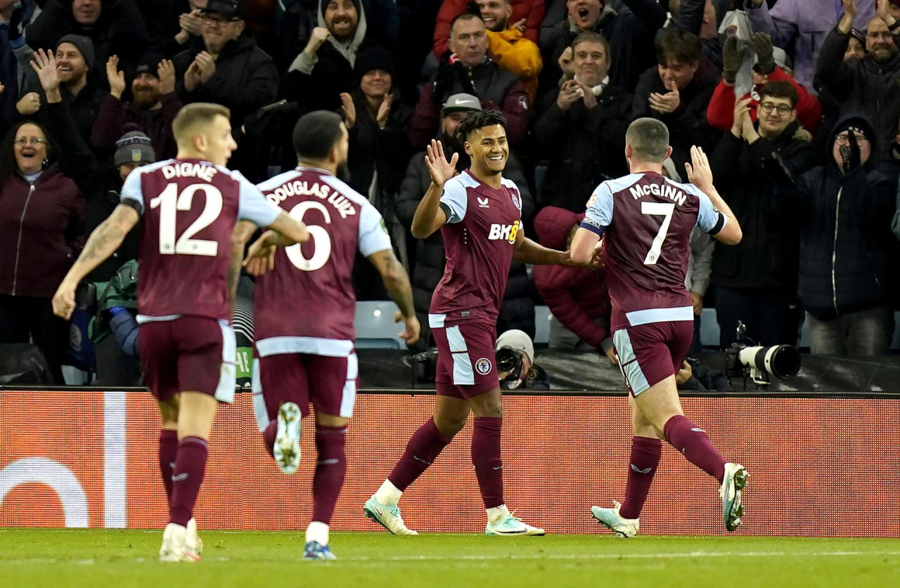 Dibu Martínez, Aston Villa. Foto: EFE