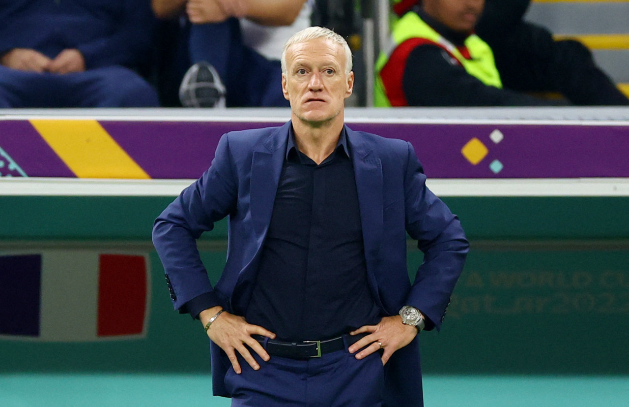 Didier Deschamps, entrenador de Francia. Foto: NA