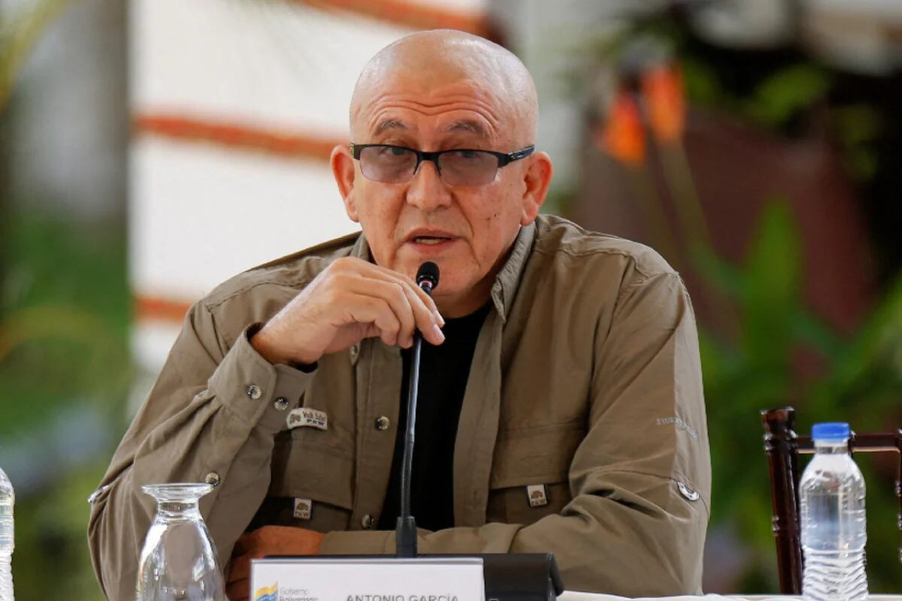 Eliécer Herlinto Chamorro, jefe de ELN. Foto: Reuters.