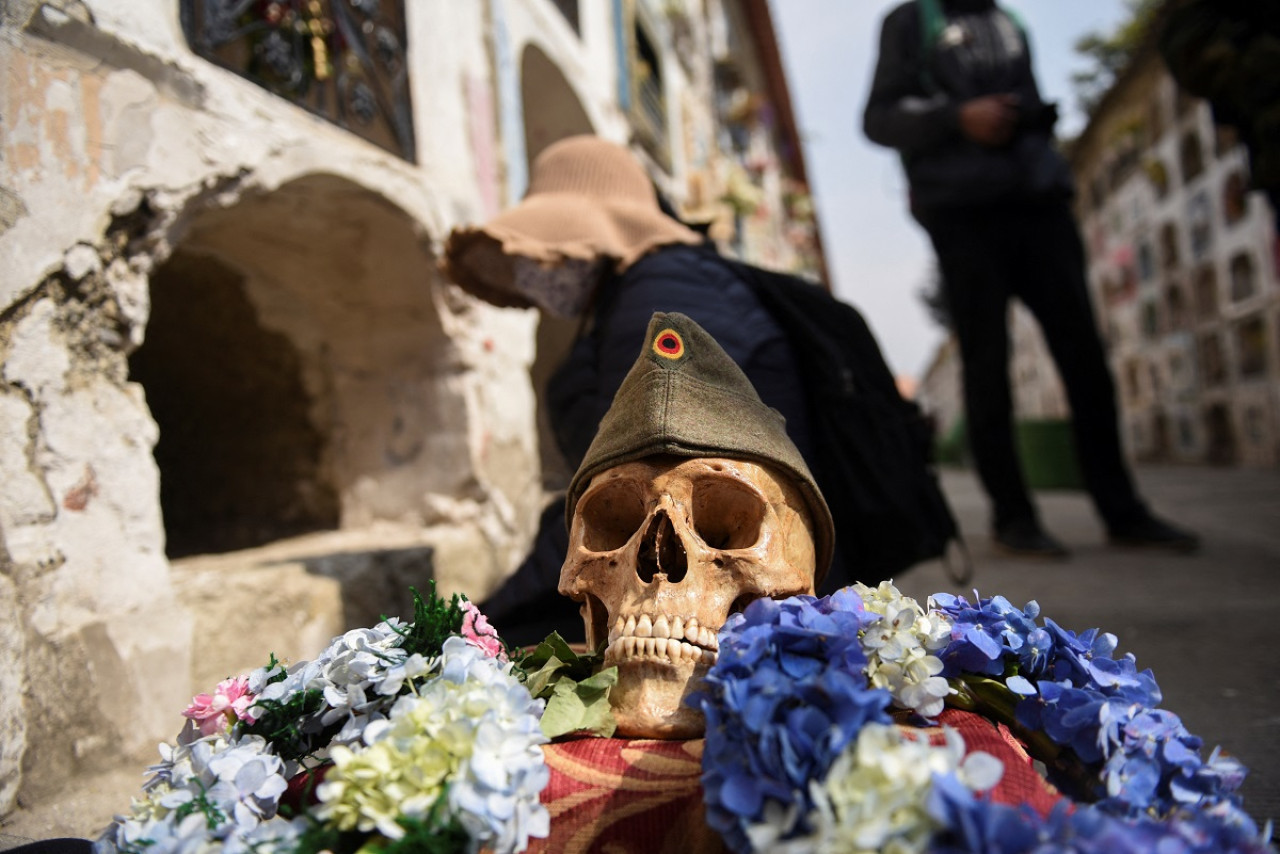 Ñatitas milagrosas en Bolivia. Foto: Reuters.