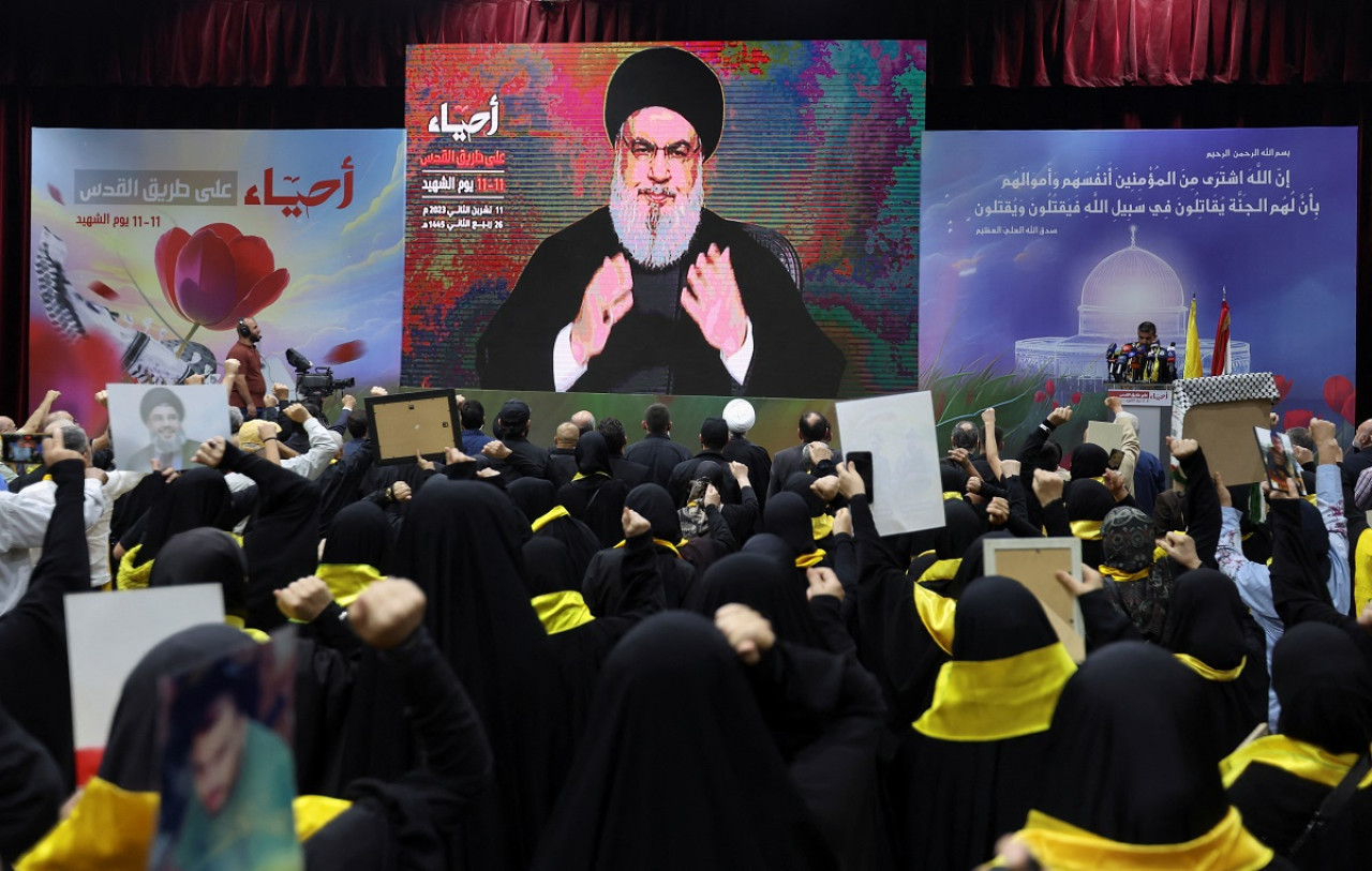 Hassan Nasrallah, líder de Hezbollah. Foto: Reuters.