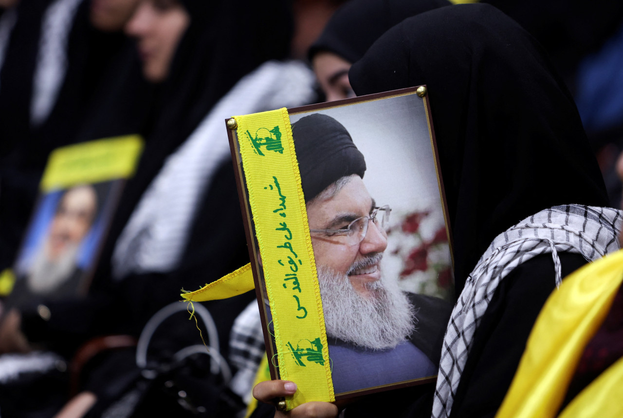 Nassralah, líder de Hezbollah. Foto: Reuters.