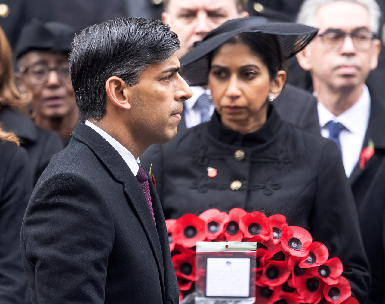 Rishi Sunak y Suella Braverman. Foto: Reuters.