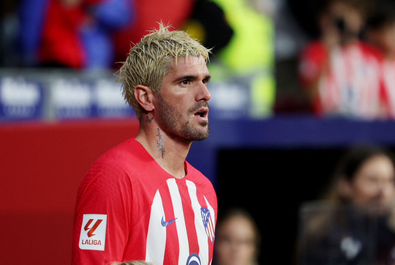 El nuevo look de Rodrigo de Paul. Foto: Reuters.