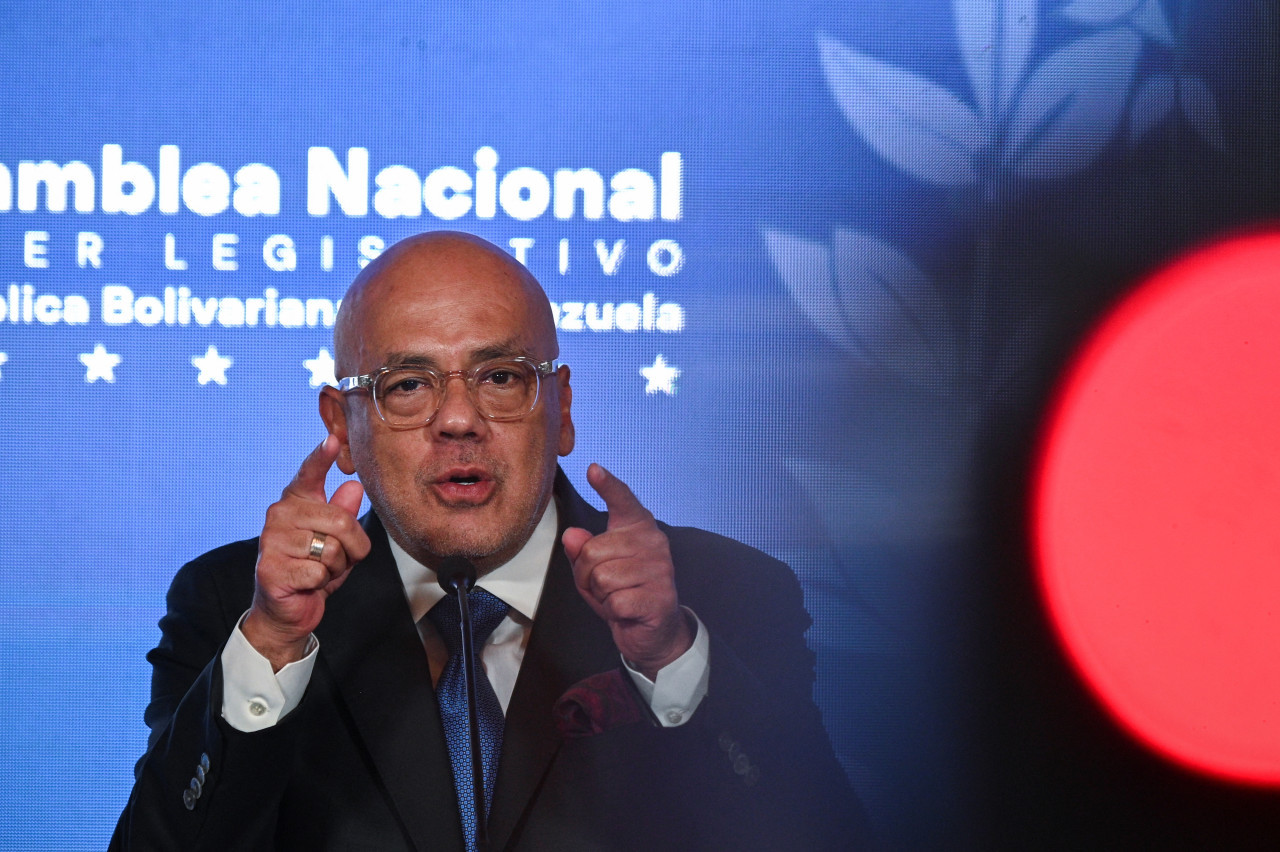 Jorge Rodríguez, presidente de la Asamblea Nacional y jefe de la delegación del Gobierno en el diálogo venezolano. Foto: Reuters.