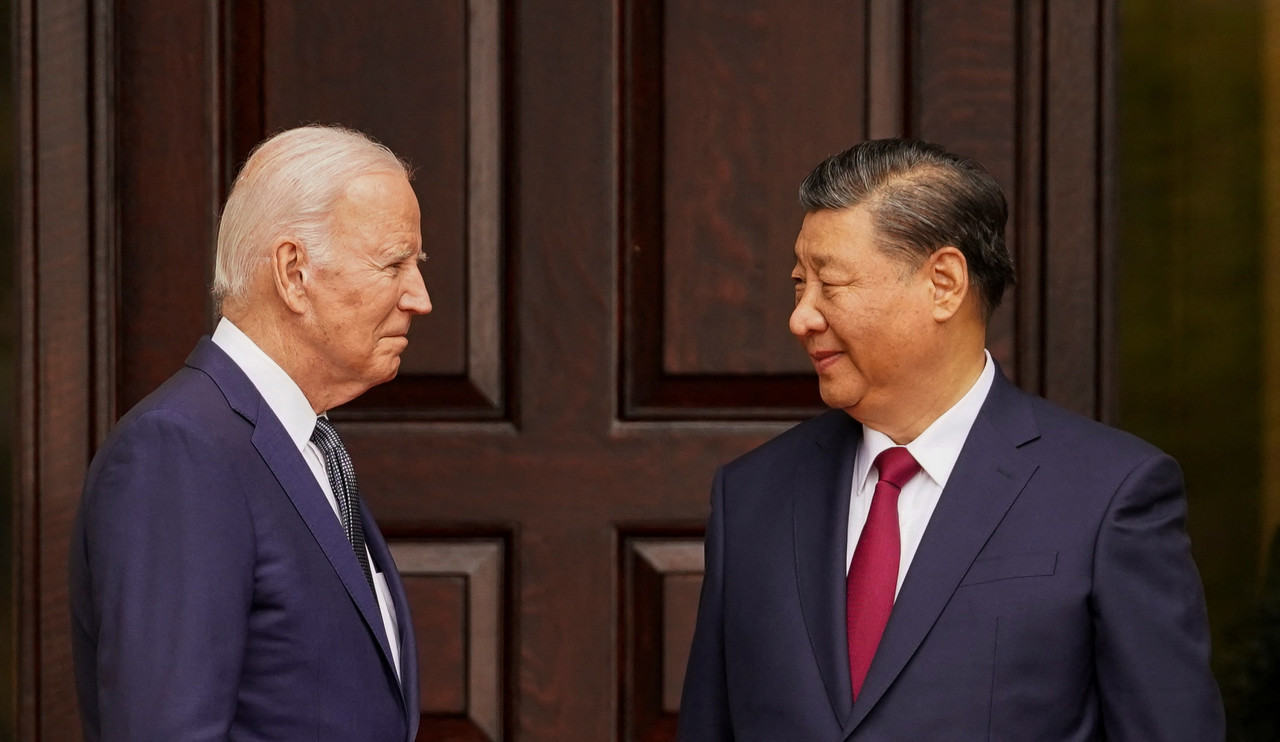 Encuentro de Joe Biden y Xi Jinping. Foto: EFE.