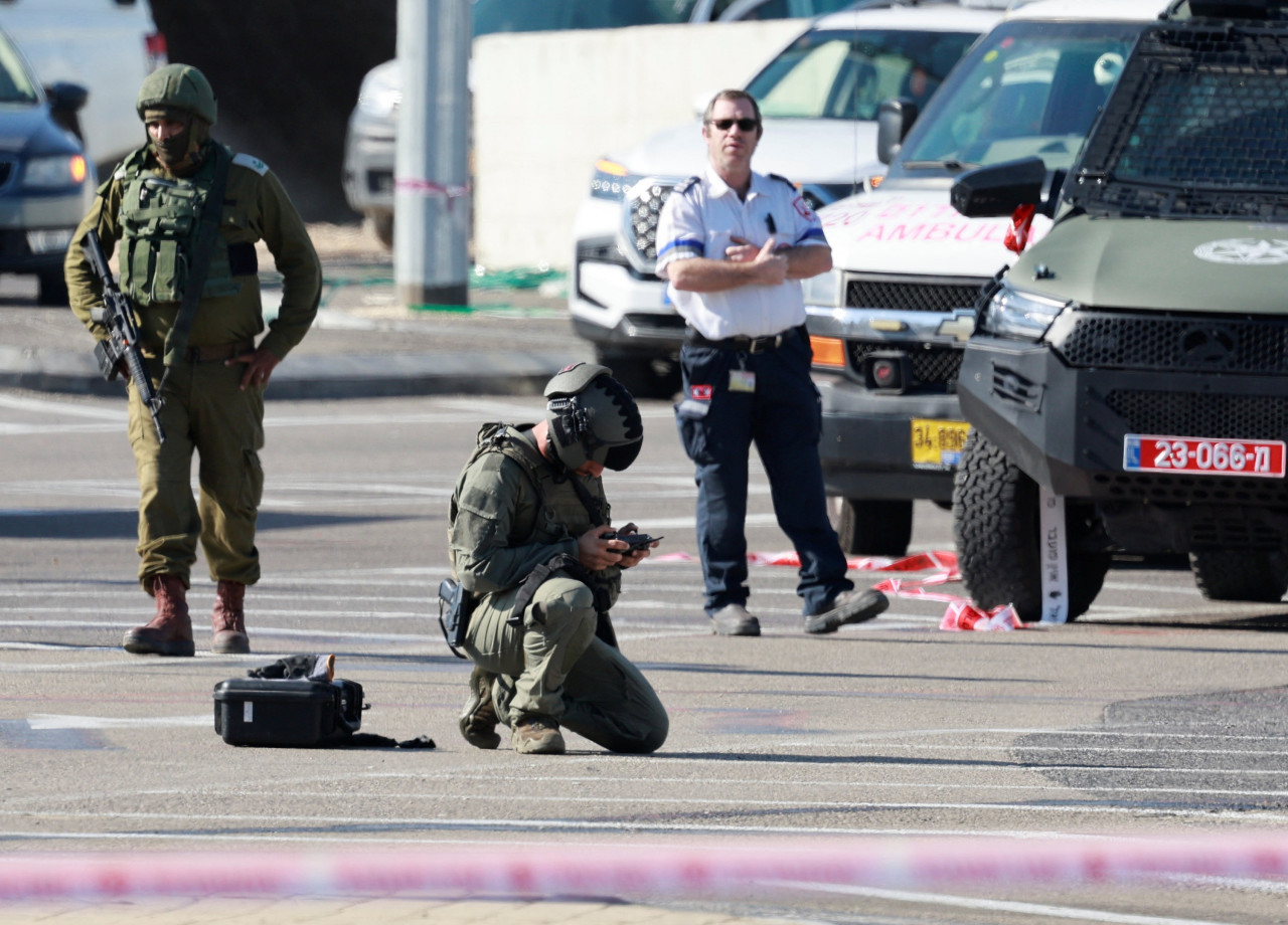 Ataque armado en Jerusalén. Foto: Reuters.