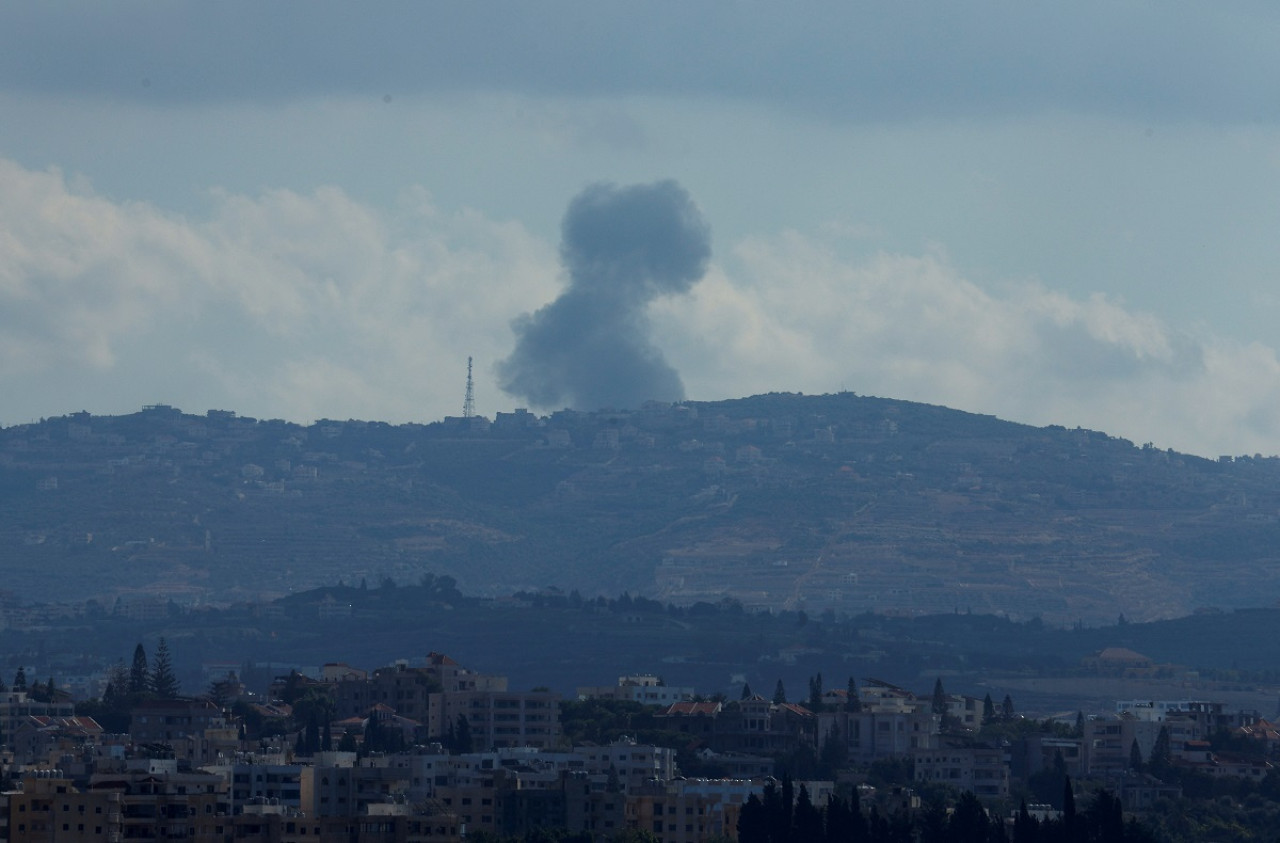 Ataque de Hezbollah a Israel. Foto: Reuters.