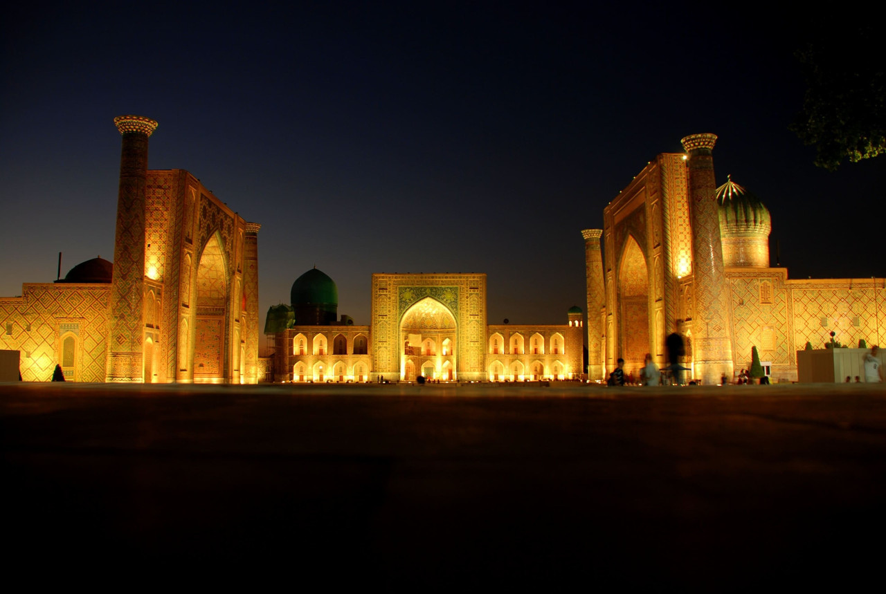 Samarcanda, el paraíso histórico de Uzbekistán. Foto: Unsplash.