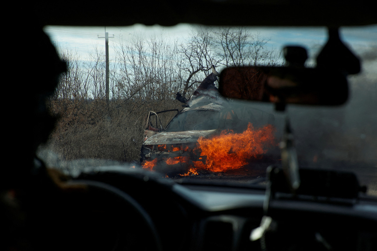 Combates en el río Dniéper. Foto: Reuters.