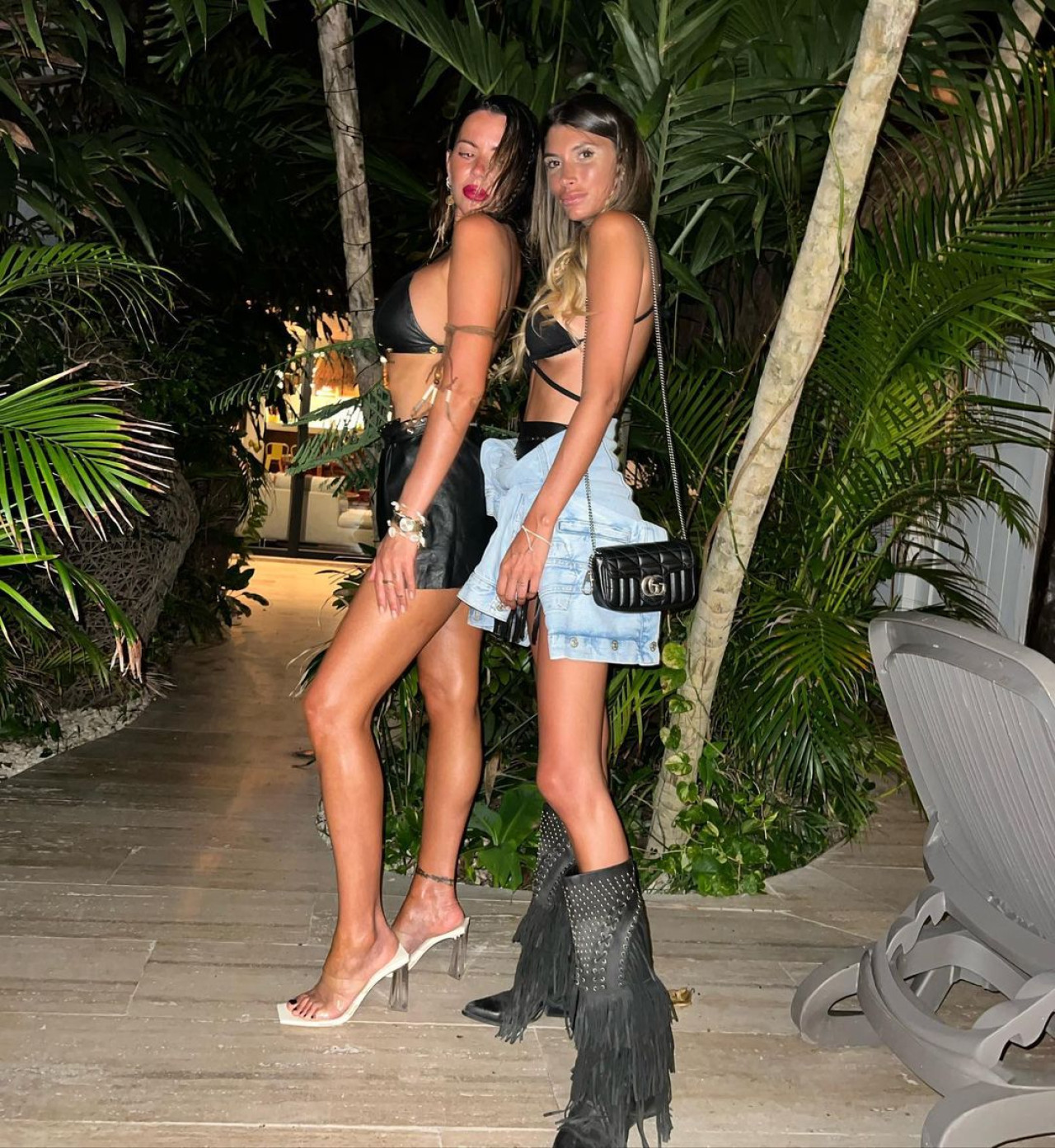 Karina Jelinek y Flor Parise. Foto Instagram.