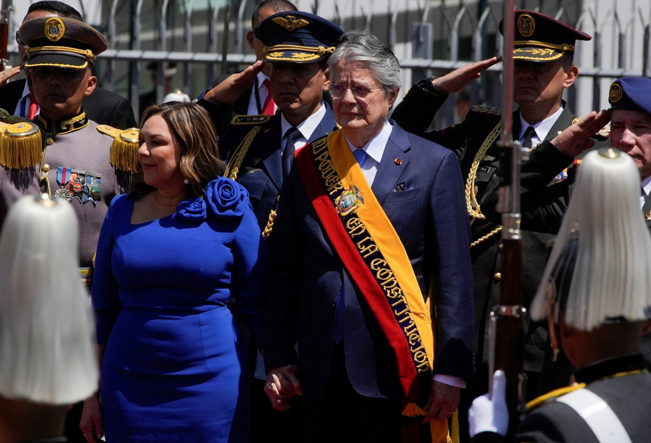 Guillermo Lasso será reemplazado por Daniel Noboa. Foto: Reuters.