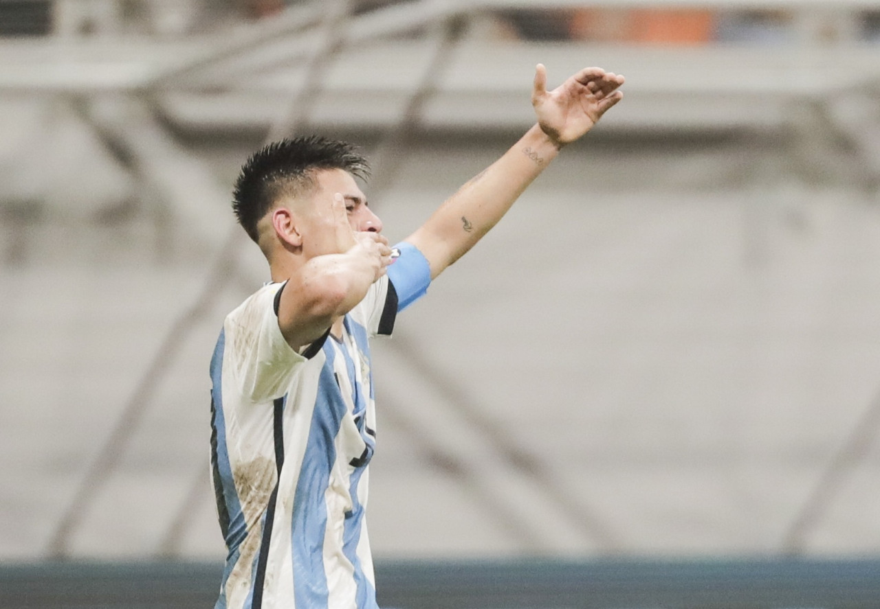 Mundial Sub 17 de Indonesia 2023, Argentina vs. Brasil. Foto: EFE.