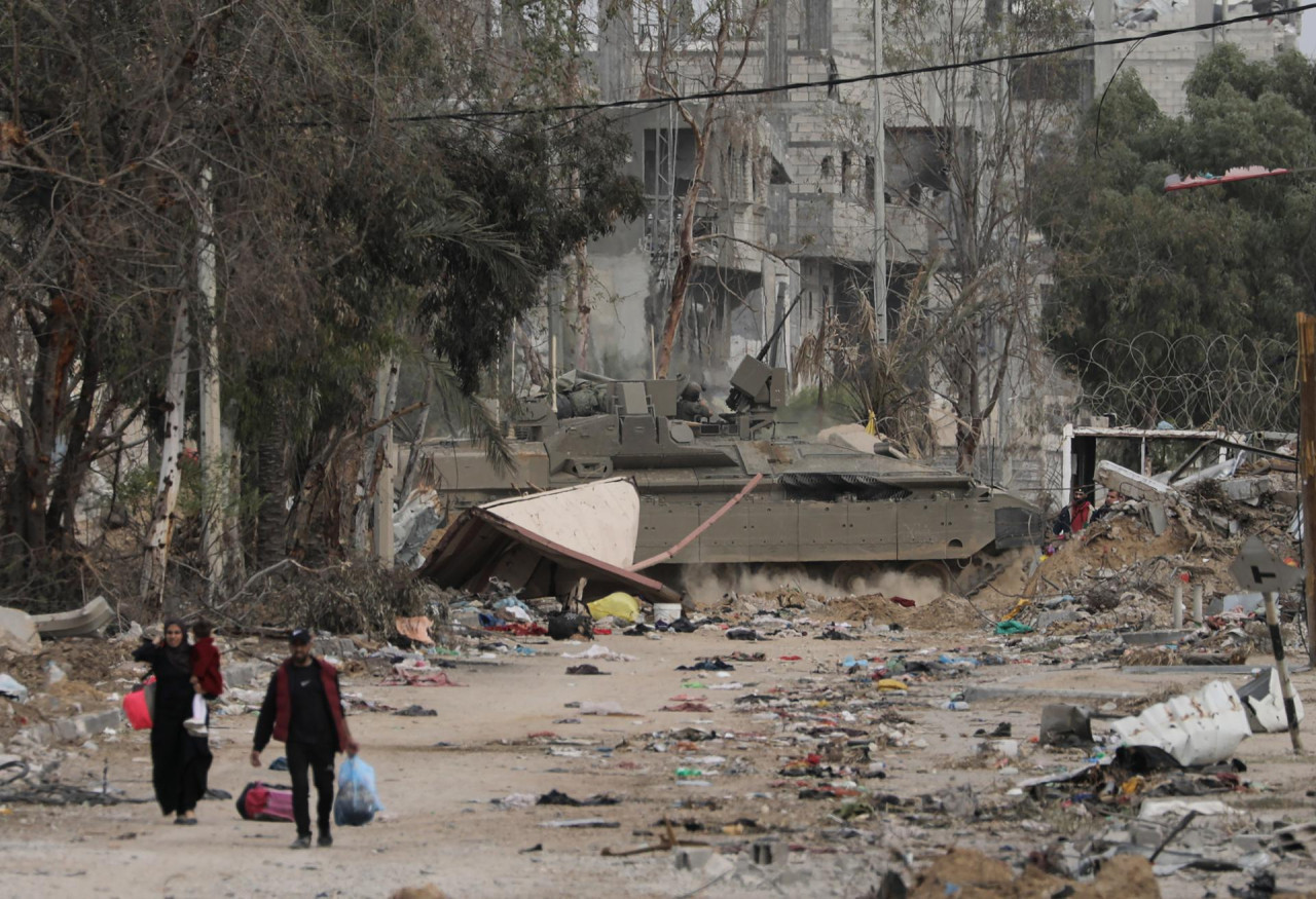 Guerra en Gaza. Foto: EFE