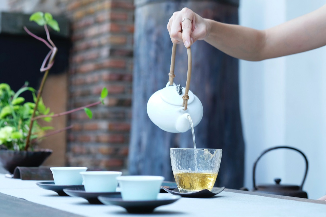 Té de albahaca. Foto: Unsplash.