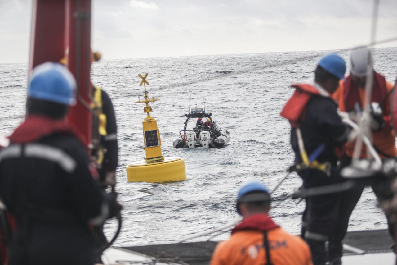 Perú instala de dos boyas oceanográficas. Foto: @TReporta