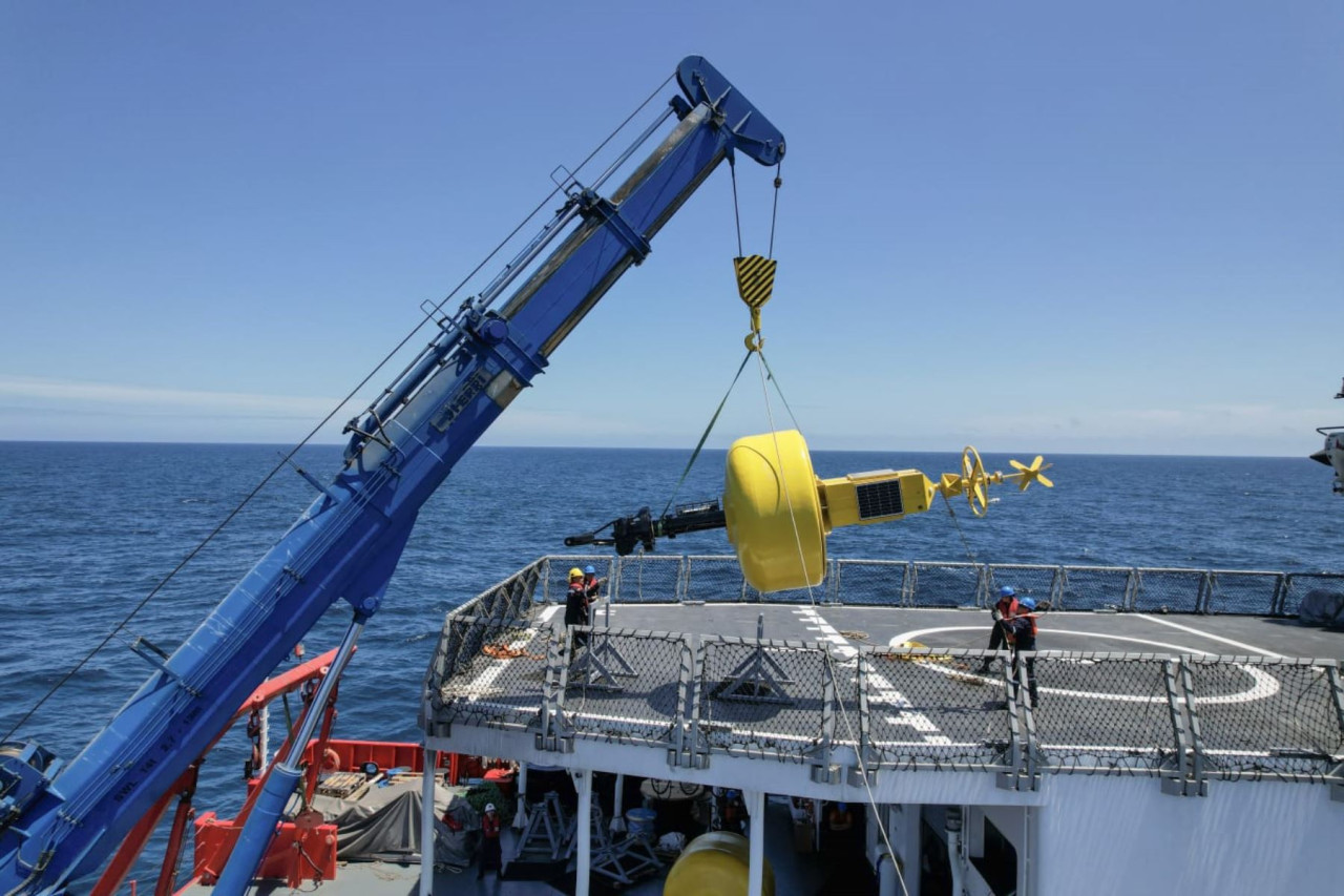 Perú instala de dos boyas oceanográficas. Foto: @TReporta