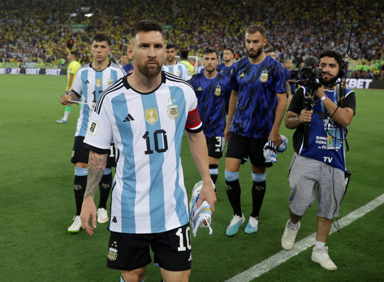 Lionel Messi, el capitán de la Selección Argentina. Foto: Reuters.