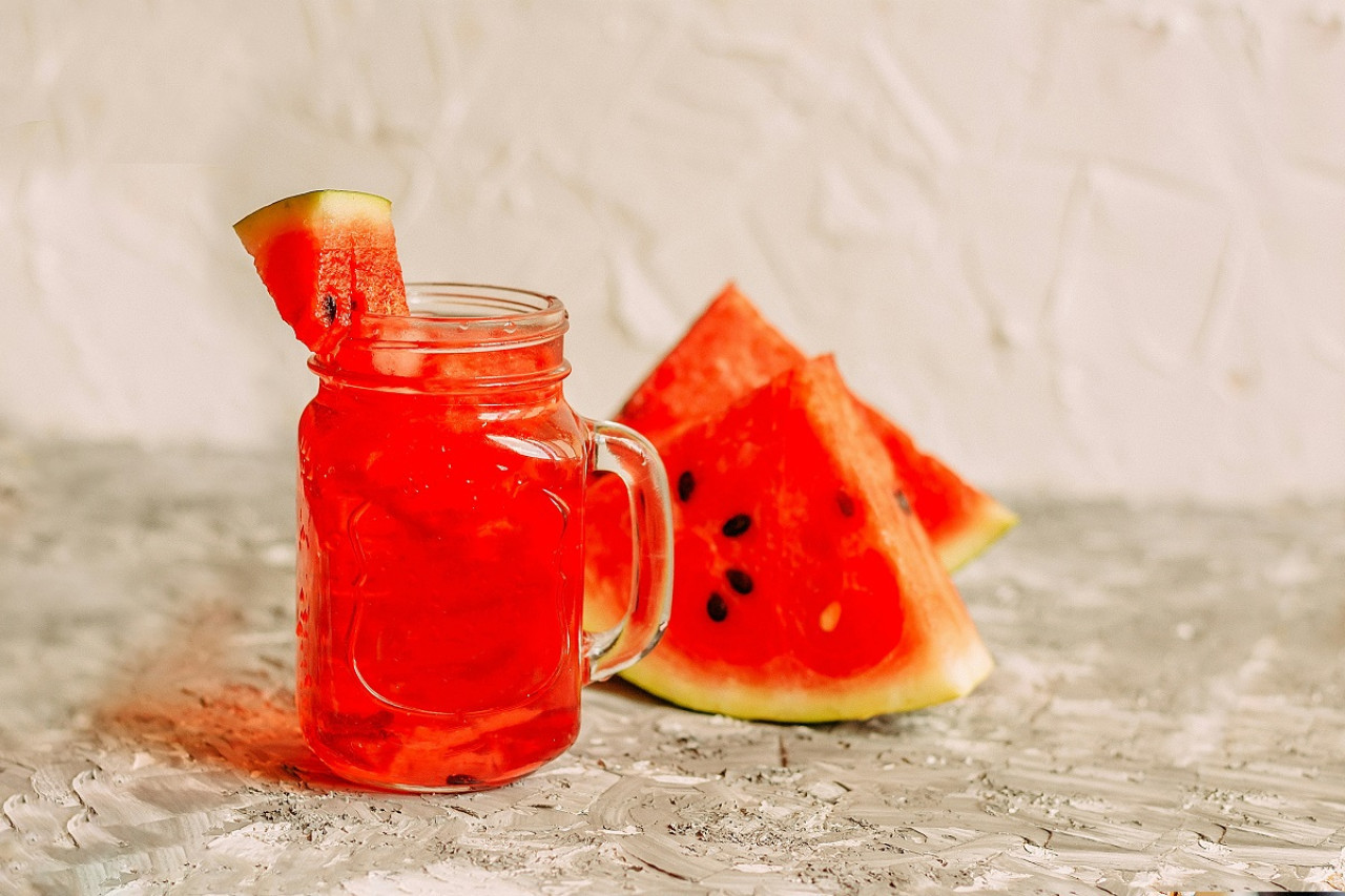 Jugo de sandía. Foto: Unsplash.