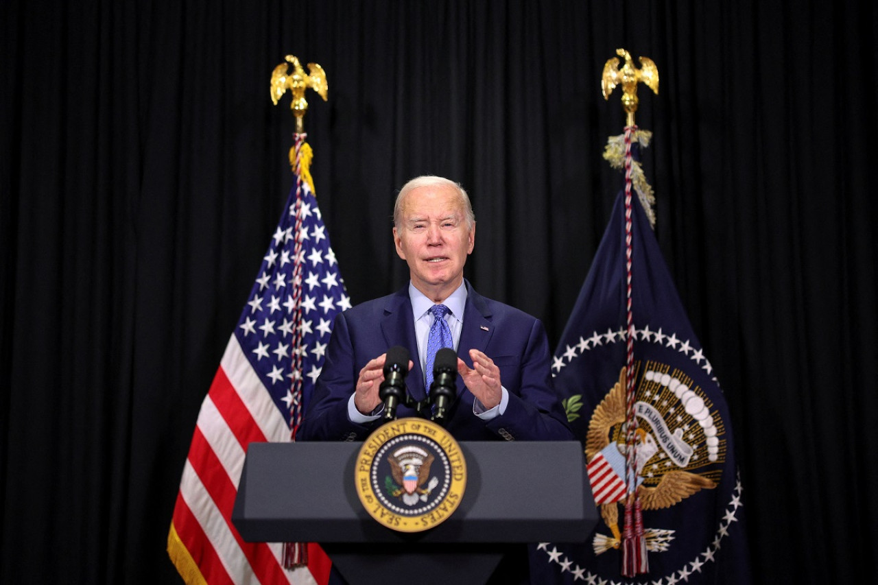 Joe Biden, presidente de Estados Unidos. Foto: Reuters.