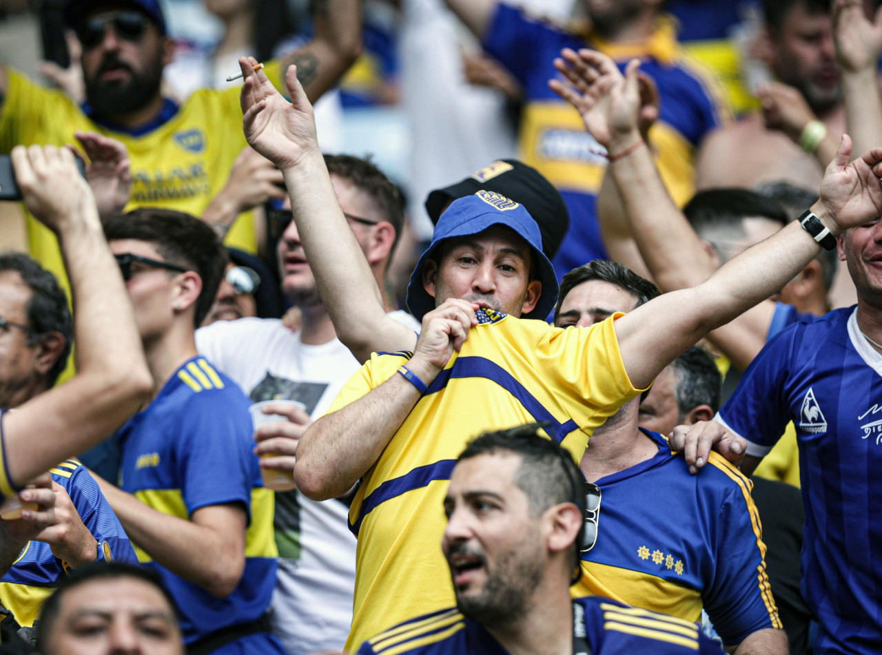 Hinchas de Boca. Foto: NA