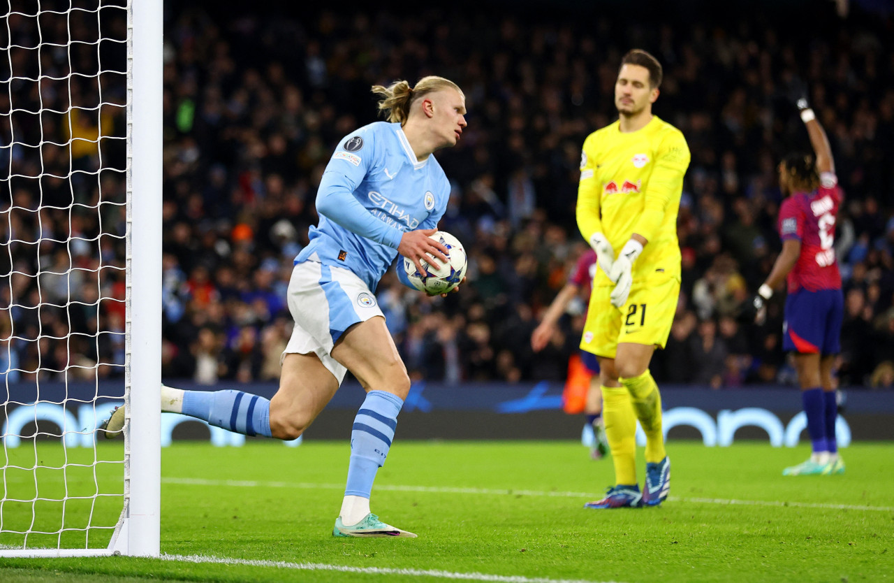 Champions League, Manchester City vs. Leipzig. Foto: REUTERS.