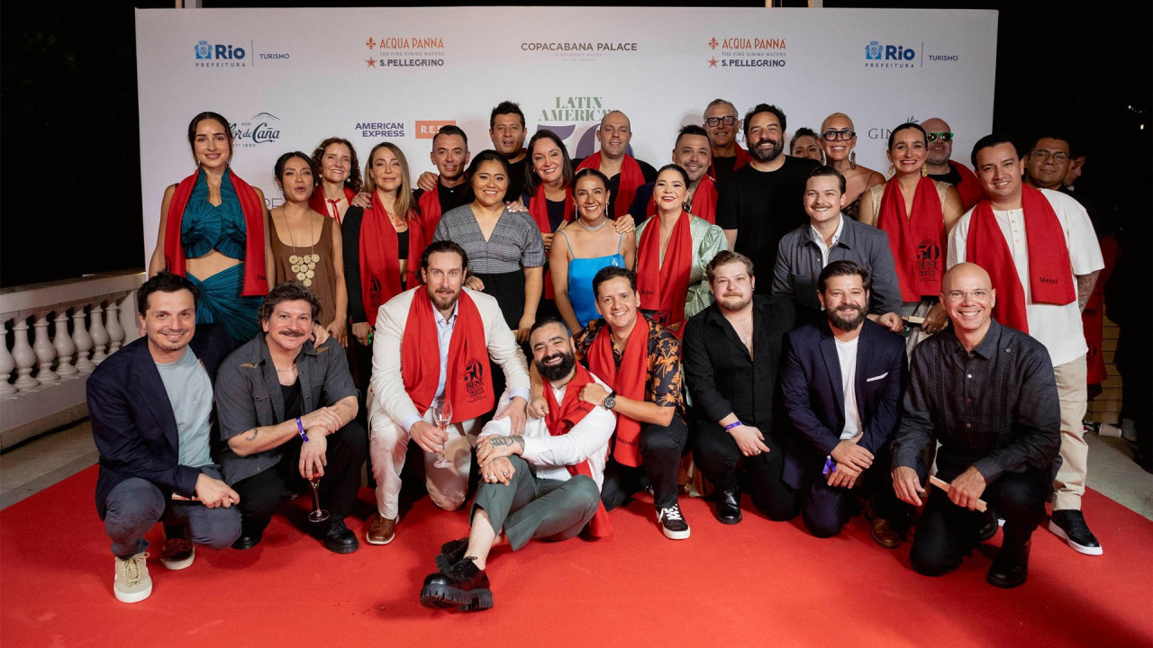 Latin America’s 50 Best Restaurants 2023. Foto: Twitter