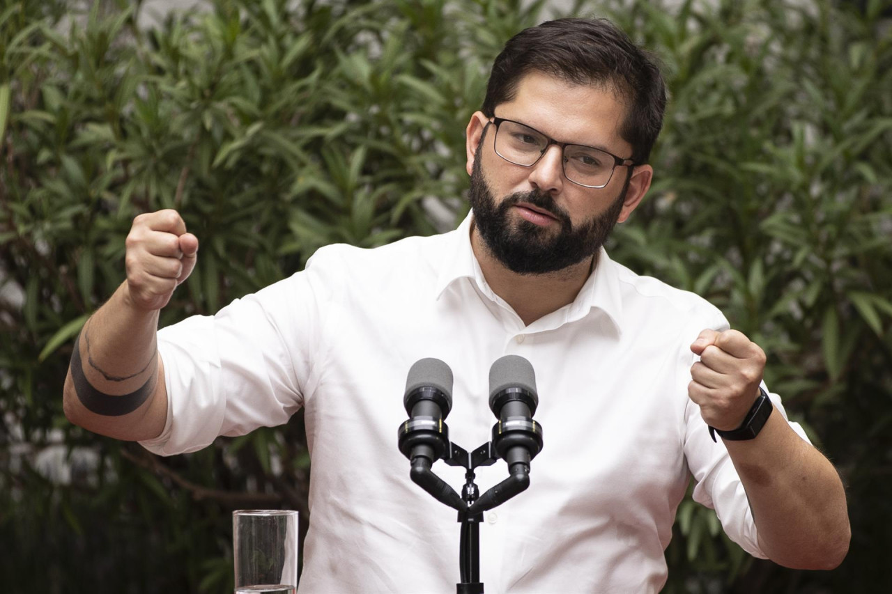 Gabriel Boric, Chile. Foto: EFE