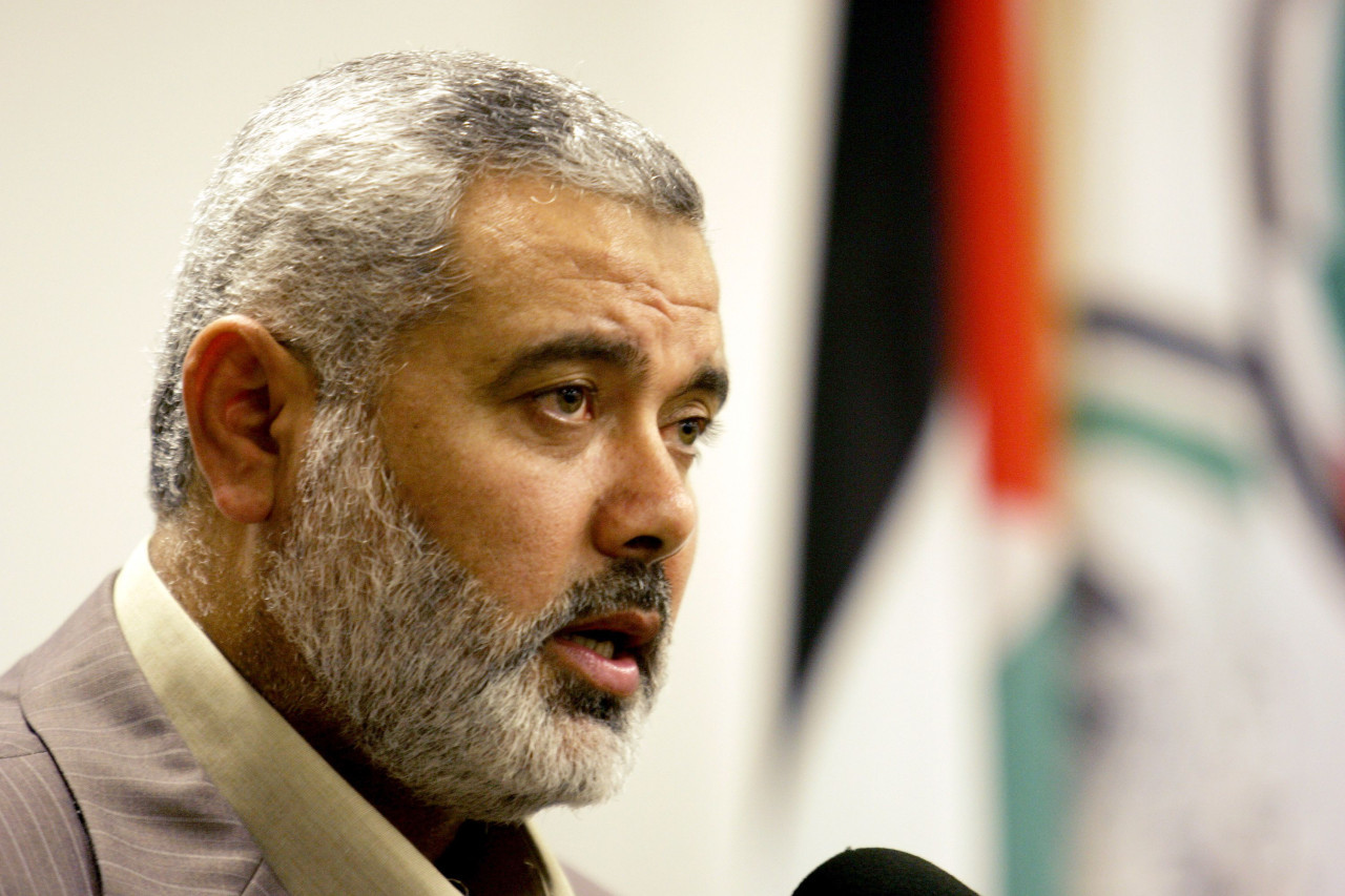 Ismail Haniyeh, líder político de Hamas.