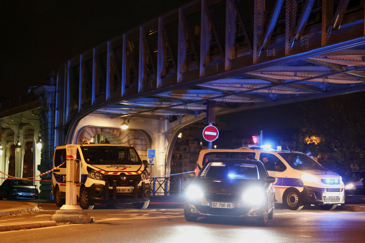 Atentado en París, policía francesa. Foto: Reuters.