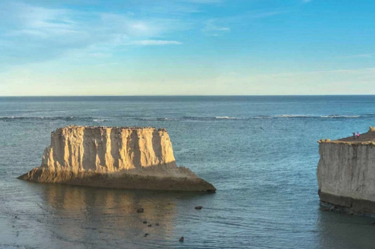 Esta piedra tiene cerca de 20 millones de años. Foto: NA.