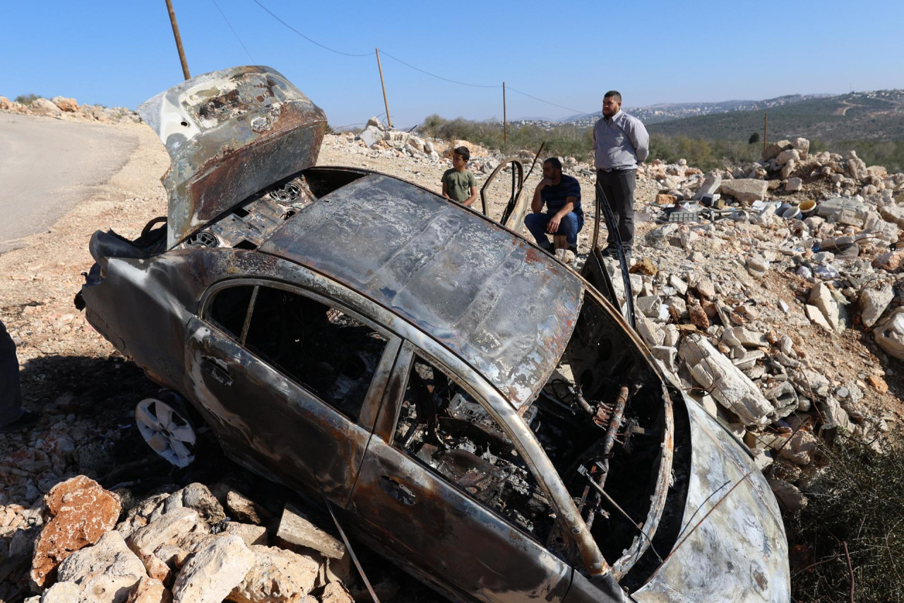 Destrozos en Gaza tras la continuación de los ataques. Foto: EFE