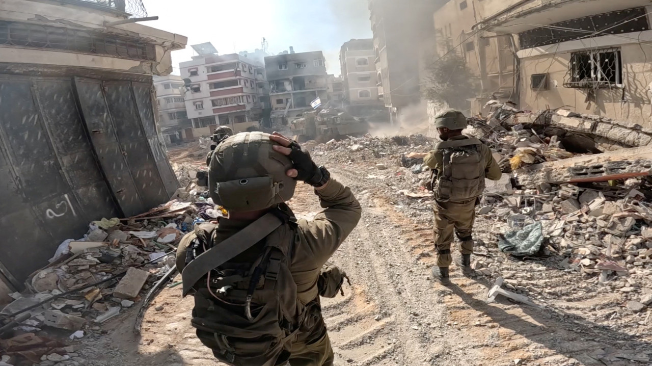 Enfrentamientos entre el Ejército Israel y Hamás. Foto: Reuters