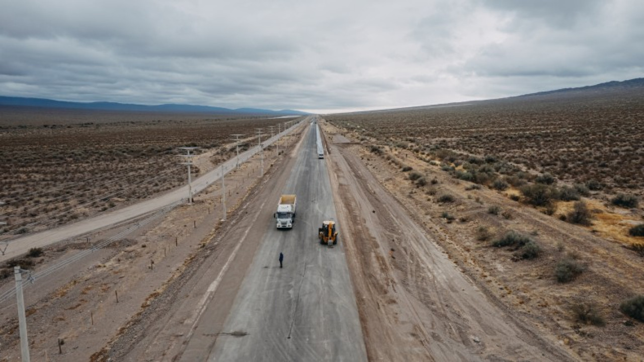 Trabajos sobre un camino que lleva a Matagusanos. Foto: SI San Juan.