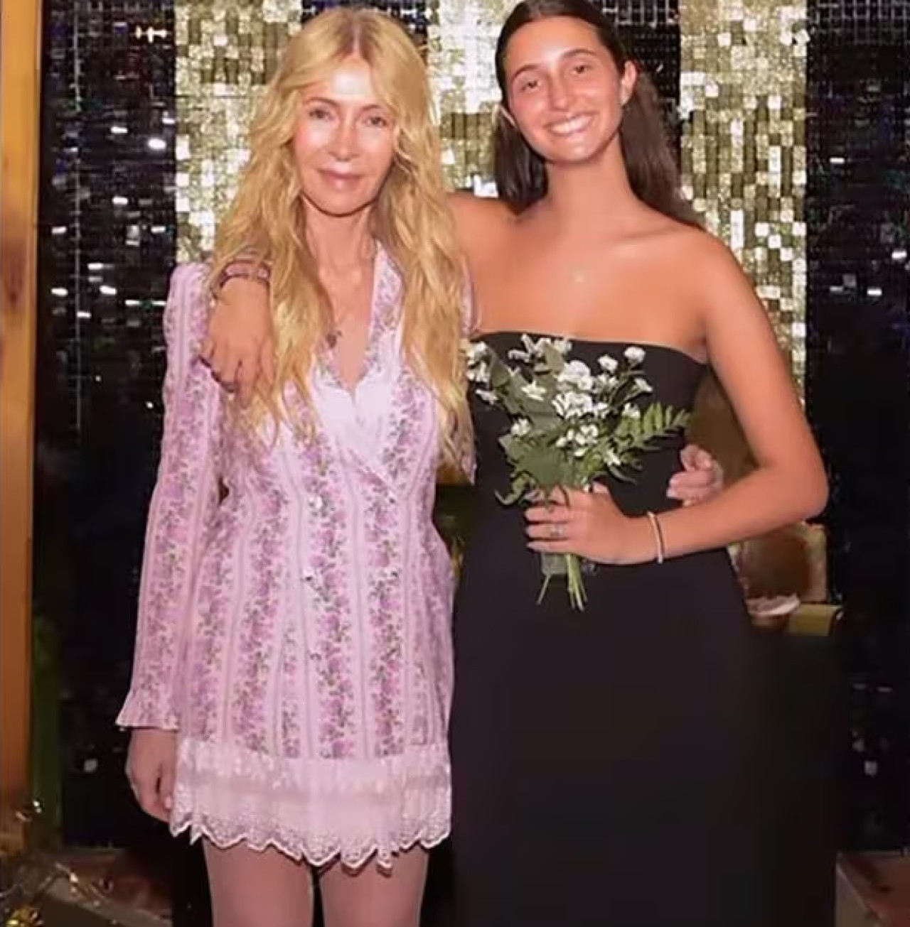 Azul Giordano junto a Cris Morena. Foto: Instagram @crismorena