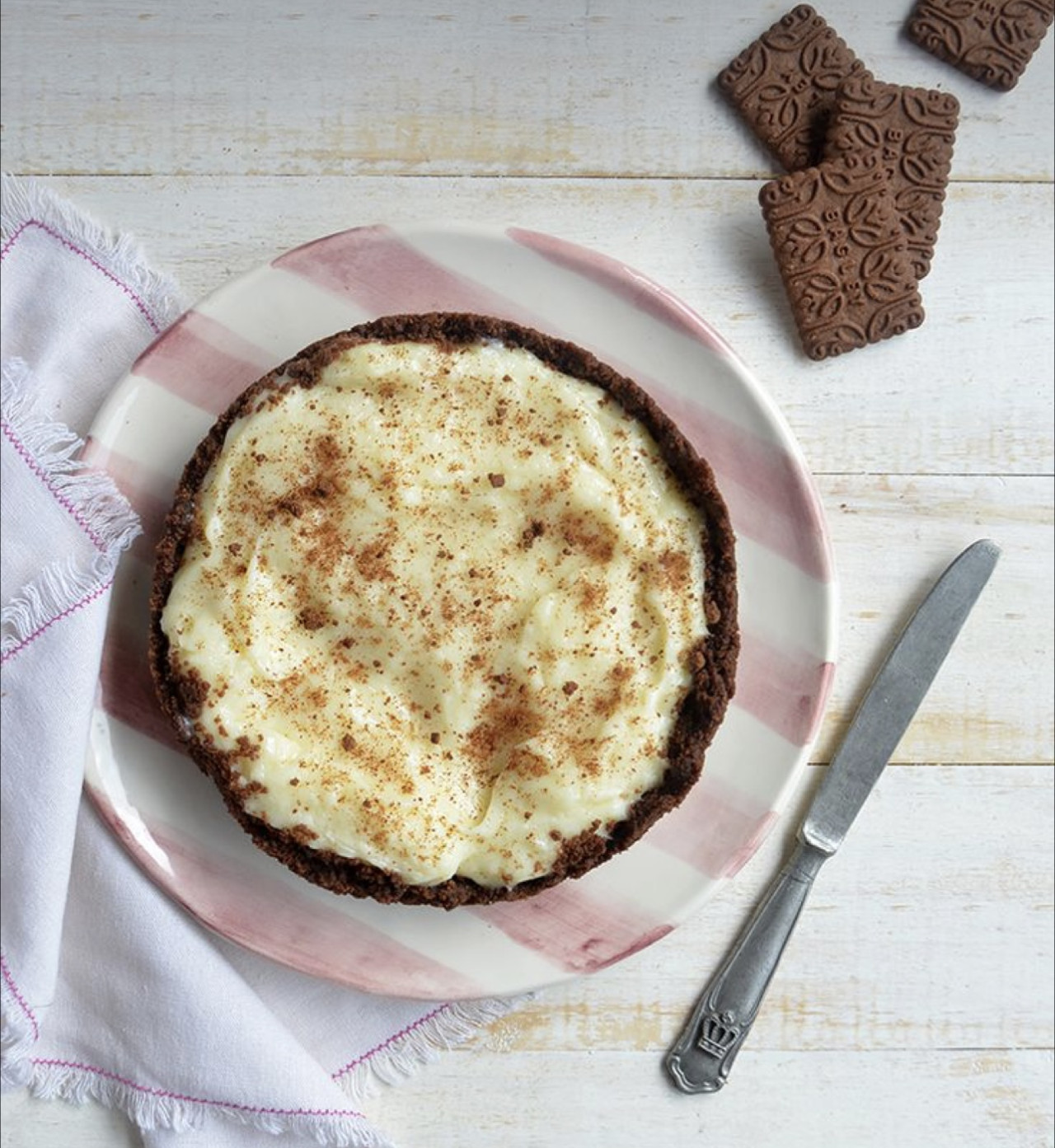 Cómo hacer chocotorta de limón en pocos pasos. Foto Pinterest.