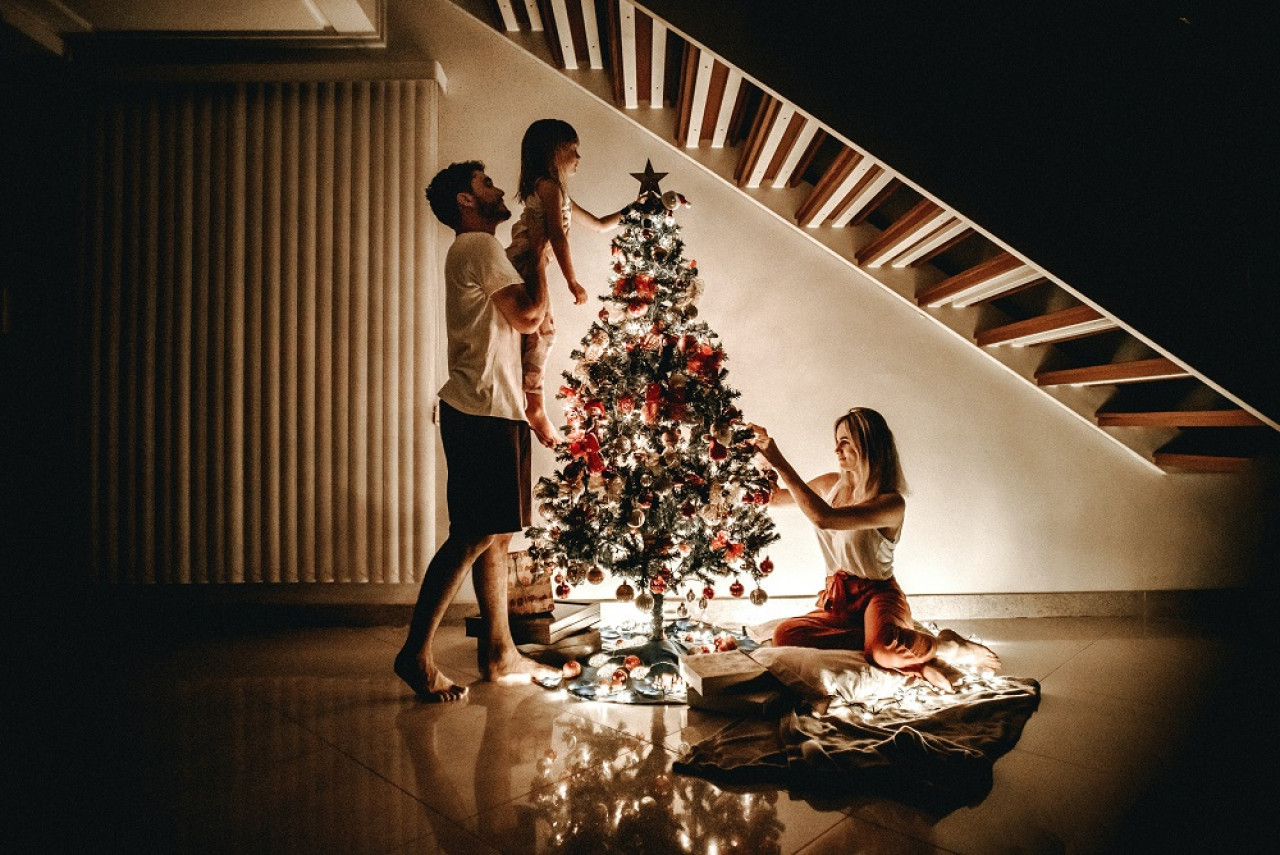 Árbol de navidad. Foto: Unsplash.